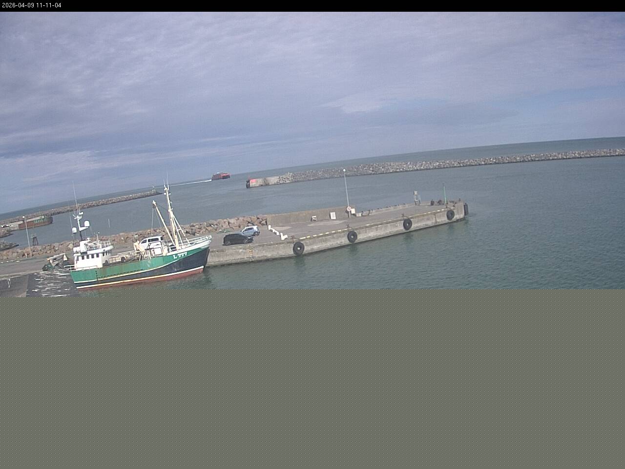 Webcam Hirtshals Hafen - nördliche Richtung