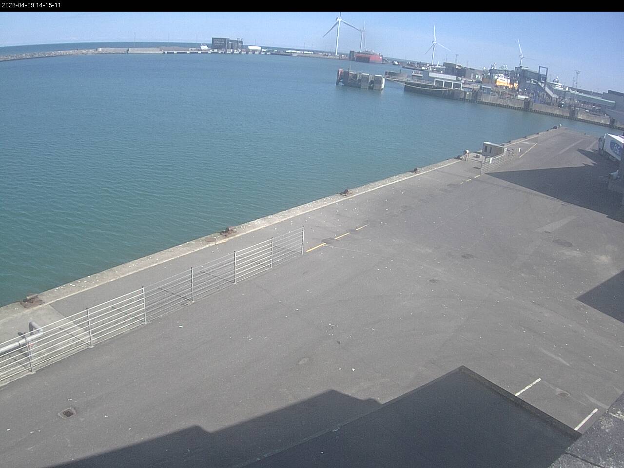 Webcam Hirtshals Hafen - östliche Richtung