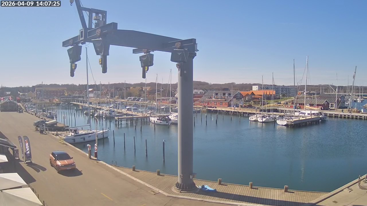 Webcam Juelsminde Alter Hafen