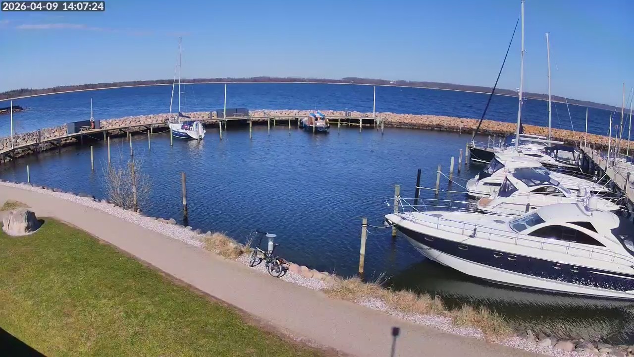 Webcam Juelsminde Hafen Nord