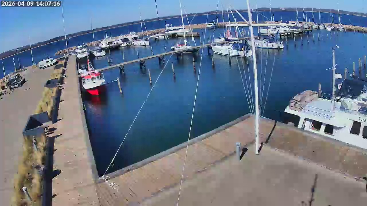 Webcam Juelsminde Osthafen 2