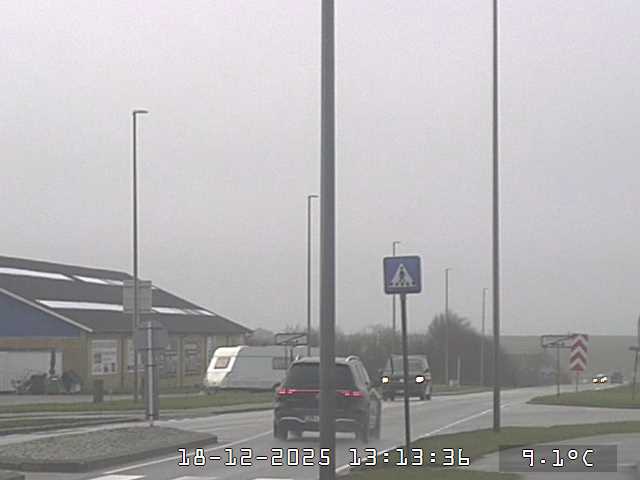 Webcam Lemvig - Tørringhuse: Lemvigvej/Thyborønvej