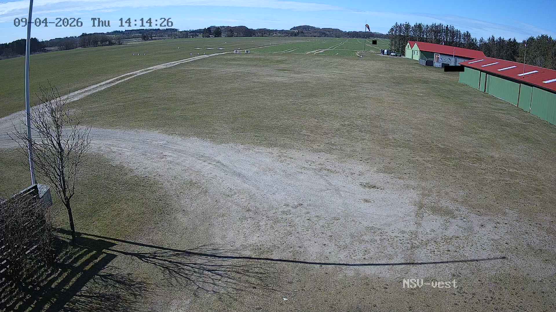 Webcam Sæby Flugplatz - West