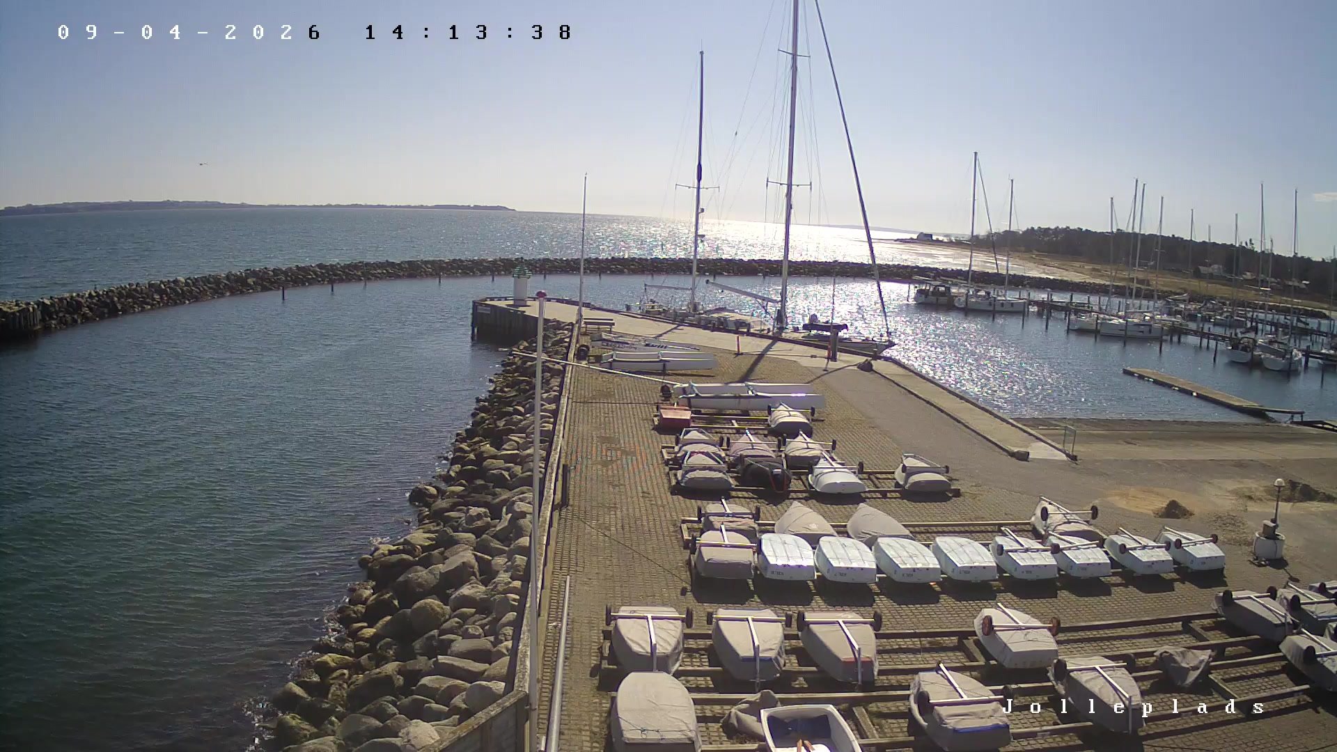 Webcam Skødstrup Kaløvig Bådelaug - Anlegeplatz für Beiboot