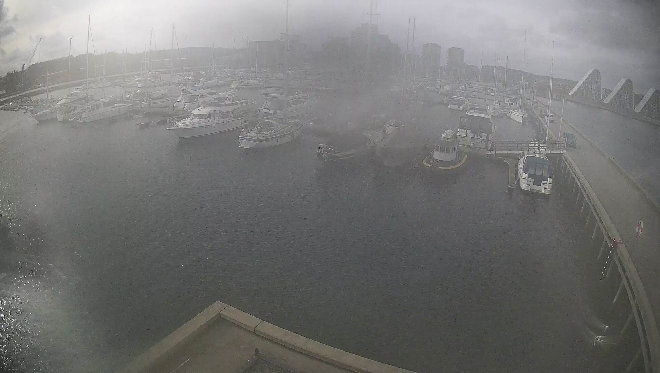 Webcam Vejle - Lystbådehavn - Kamera 1