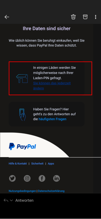 Kontaktloses Bezahlen am Smartphone einrichten mit Google Wallet und PayPal 12